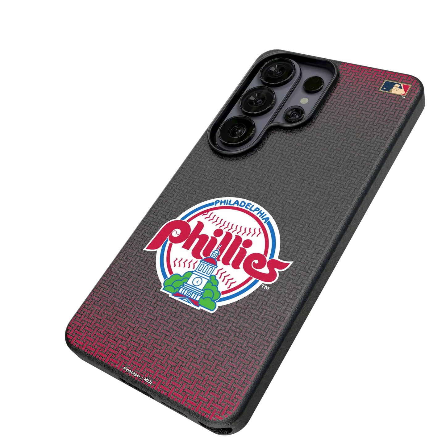 Philadelphia Phillies 1984-1991 - Cooperstown Collection Linen MagSafe Compatible Phone Case for Samsung Galaxy
