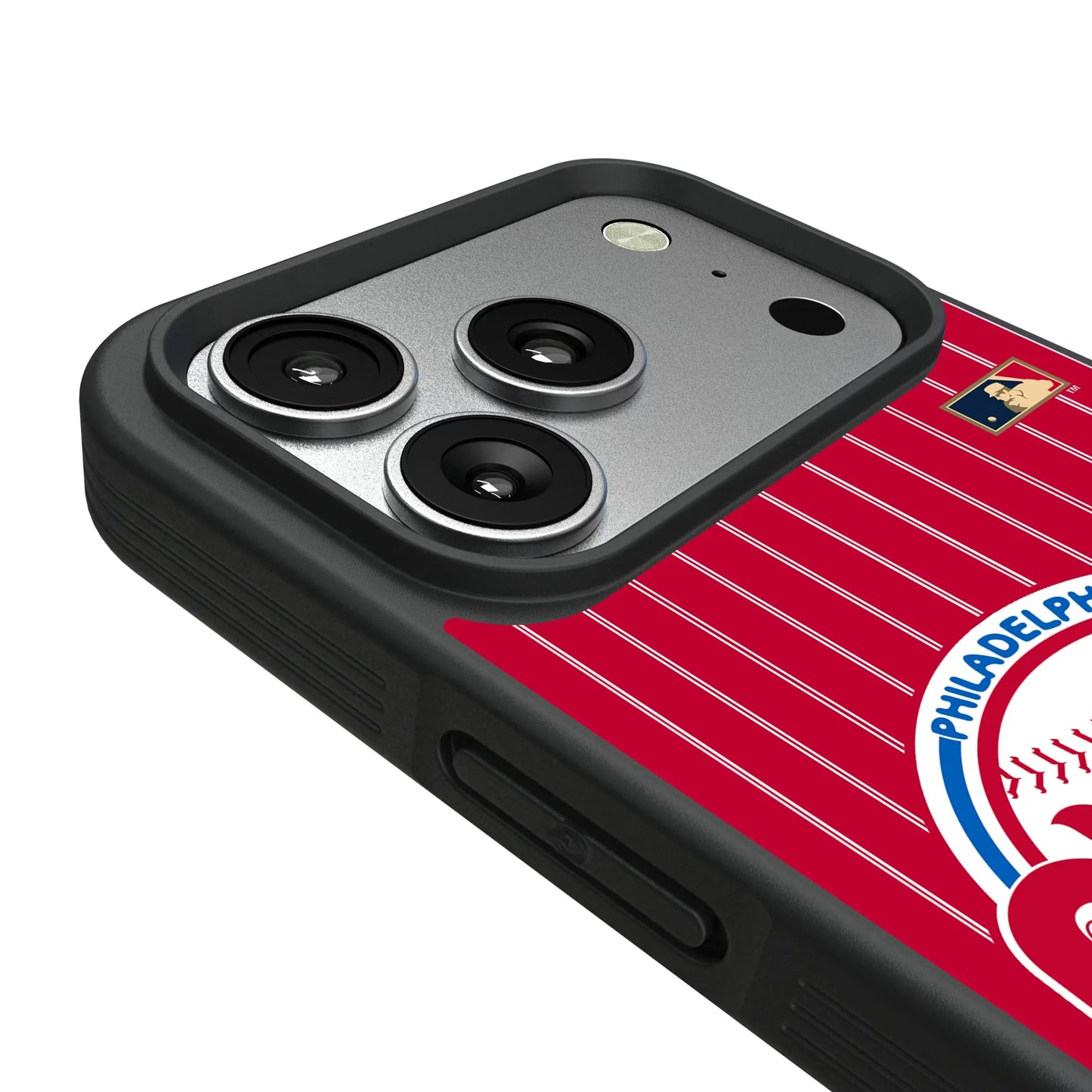 Philadelphia Phillies 1984-1991 - Cooperstown Collection Pinstripe Bump Phone Case for Apple iPhone