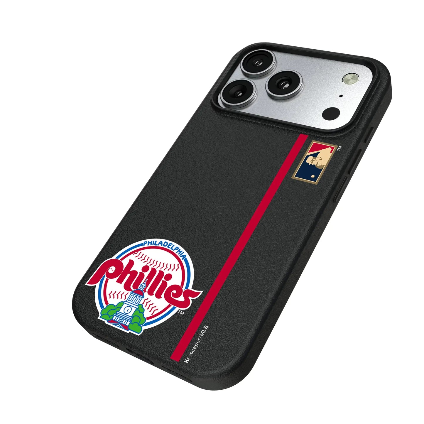 Philadelphia Phillies 1984-1991 - Cooperstown Collection Sidebar MagSafe Compatible Phone Case for Apple iPhone