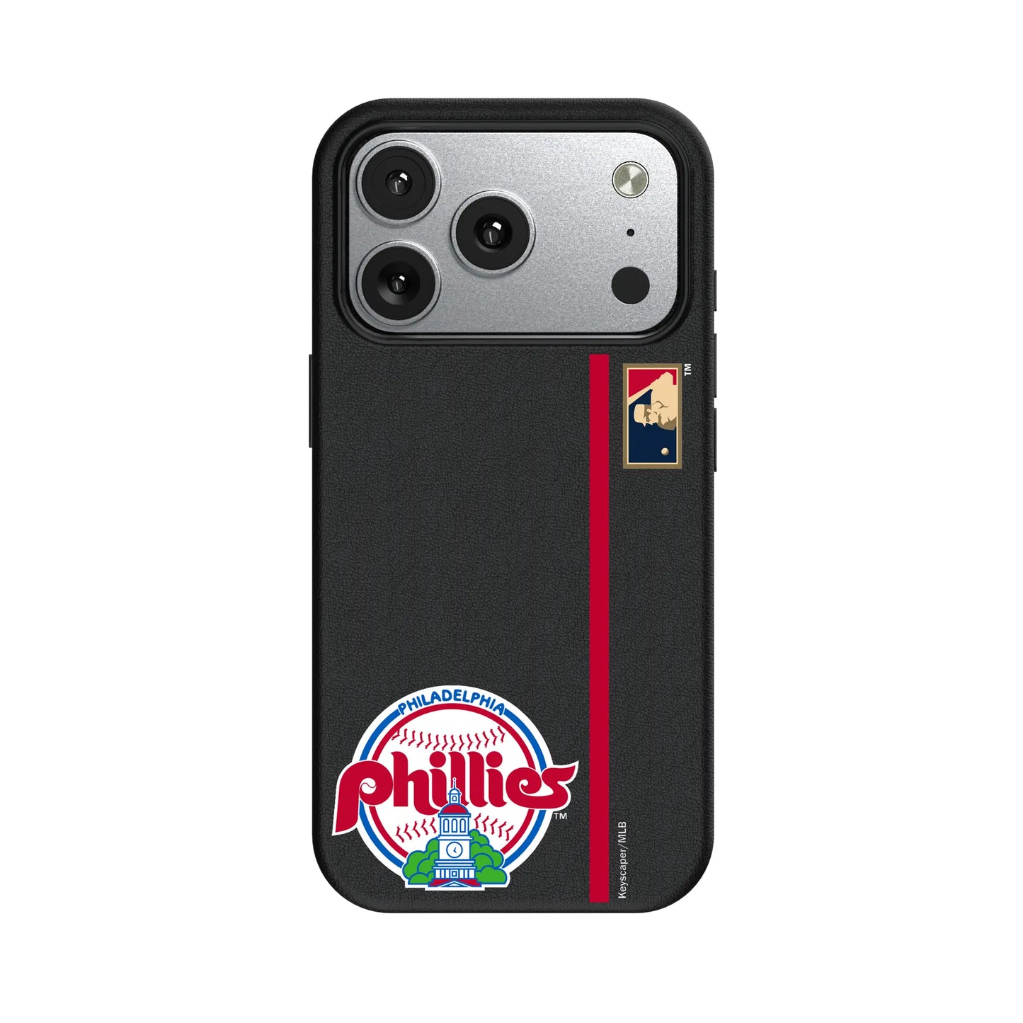 Philadelphia Phillies 1984-1991 - Cooperstown Collection Sidebar MagSafe Compatible Phone Case for Apple iPhone