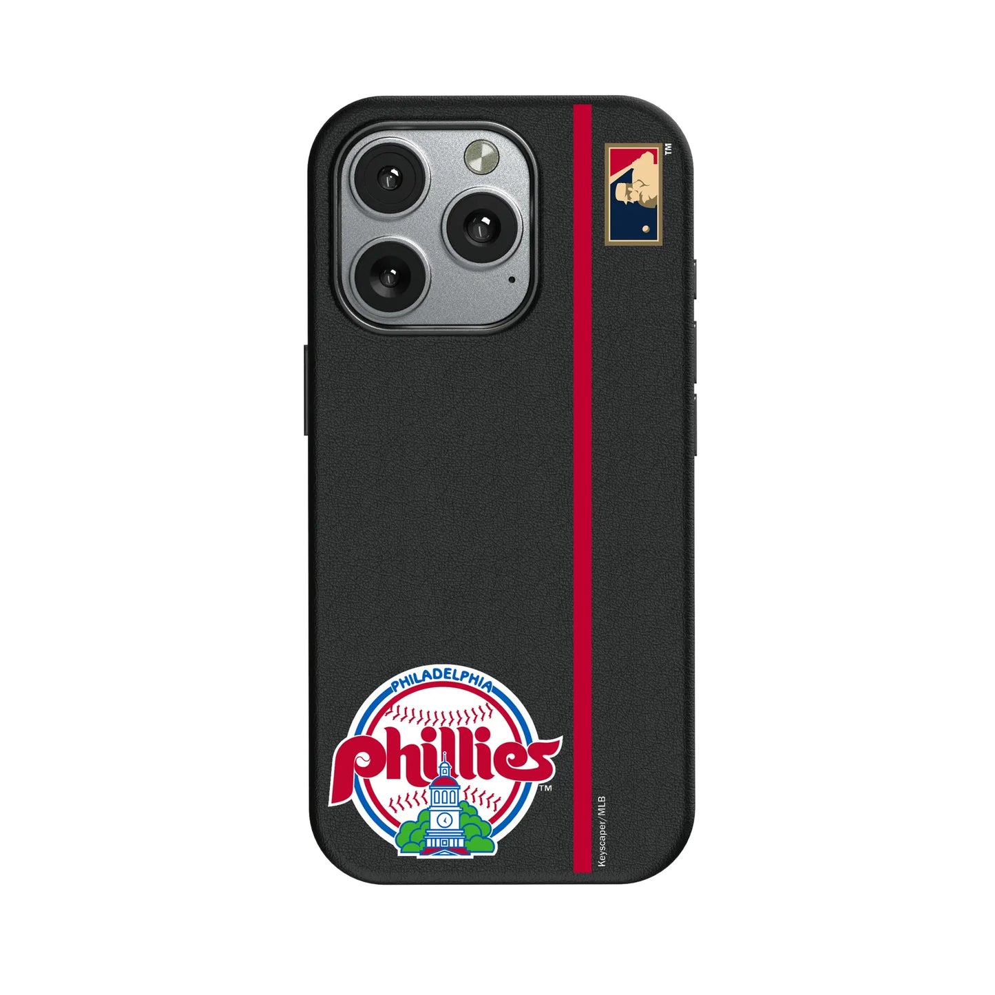 Philadelphia Phillies 1984-1991 - Cooperstown Collection Sidebar MagSafe Compatible Phone Case for Apple iPhone