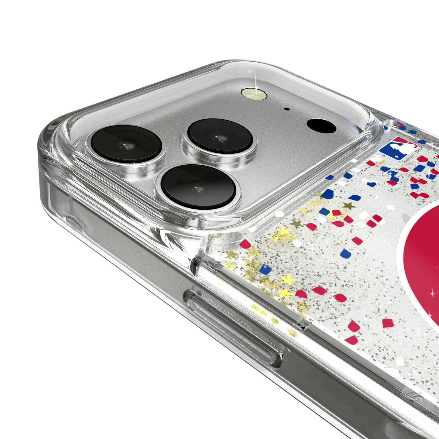 Philadelphia Phillies Confetti Glitter Phone Case for Apple iPhone