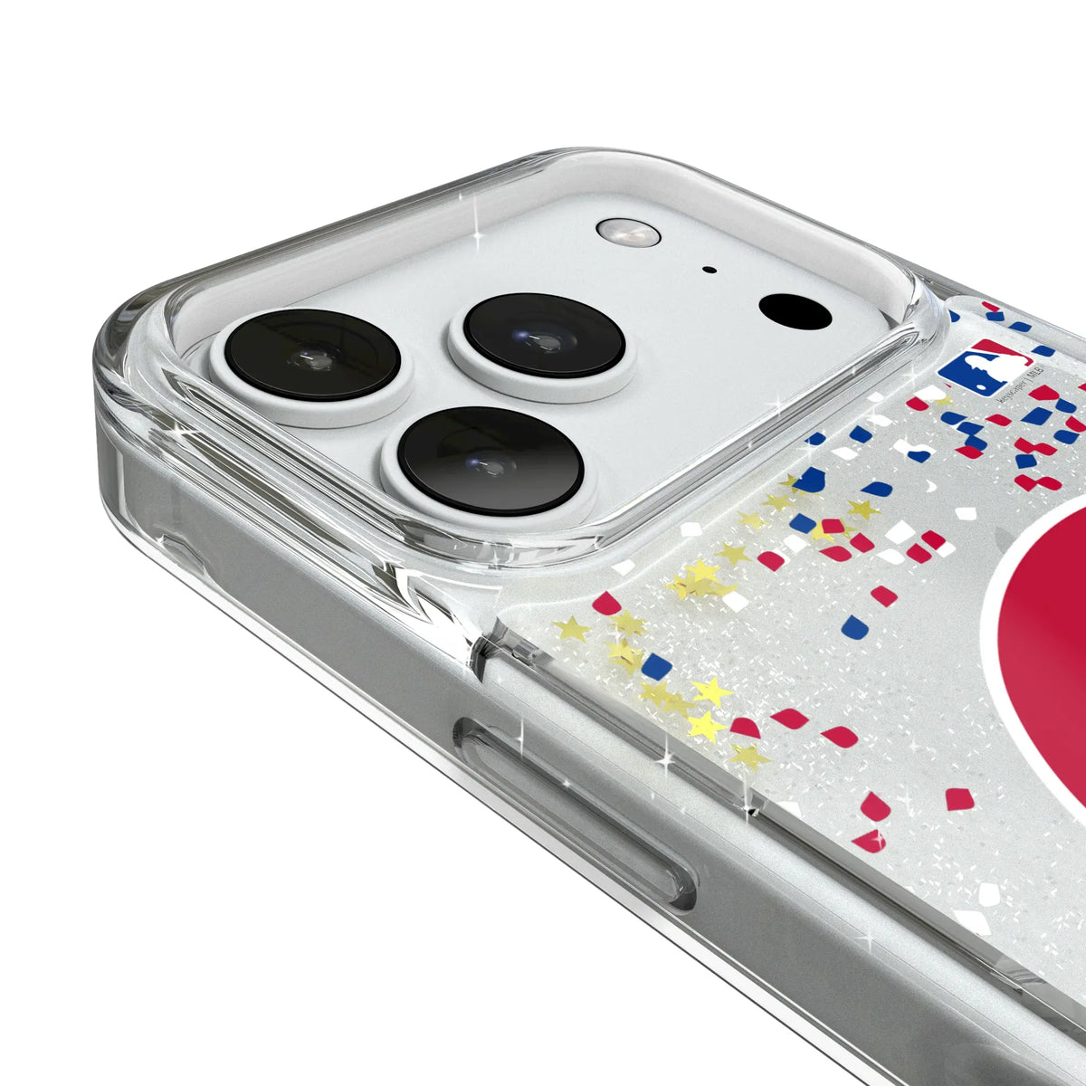 Philadelphia Phillies Confetti Glitter Phone Case for Apple iPhone