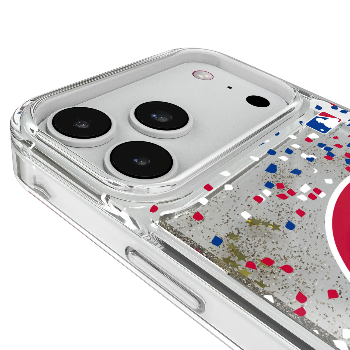 Philadelphia Phillies Confetti Glitter Phone Case for Apple iPhone