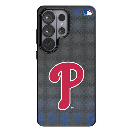 Philadelphia Phillies Linen MagSafe Compatible Phone Case for Samsung Galaxy