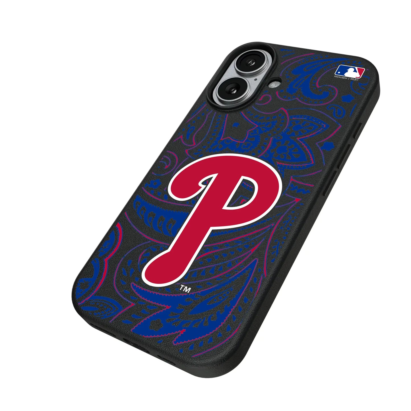 Philadelphia Phillies Paisley MagSafe Compatible Phone Case for Apple iPhone