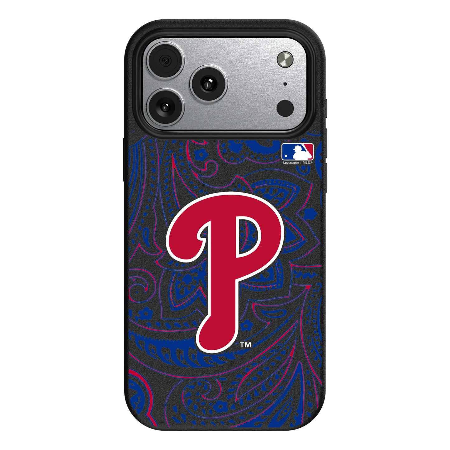 Philadelphia Phillies Paisley MagSafe Compatible Phone Case for Apple iPhone