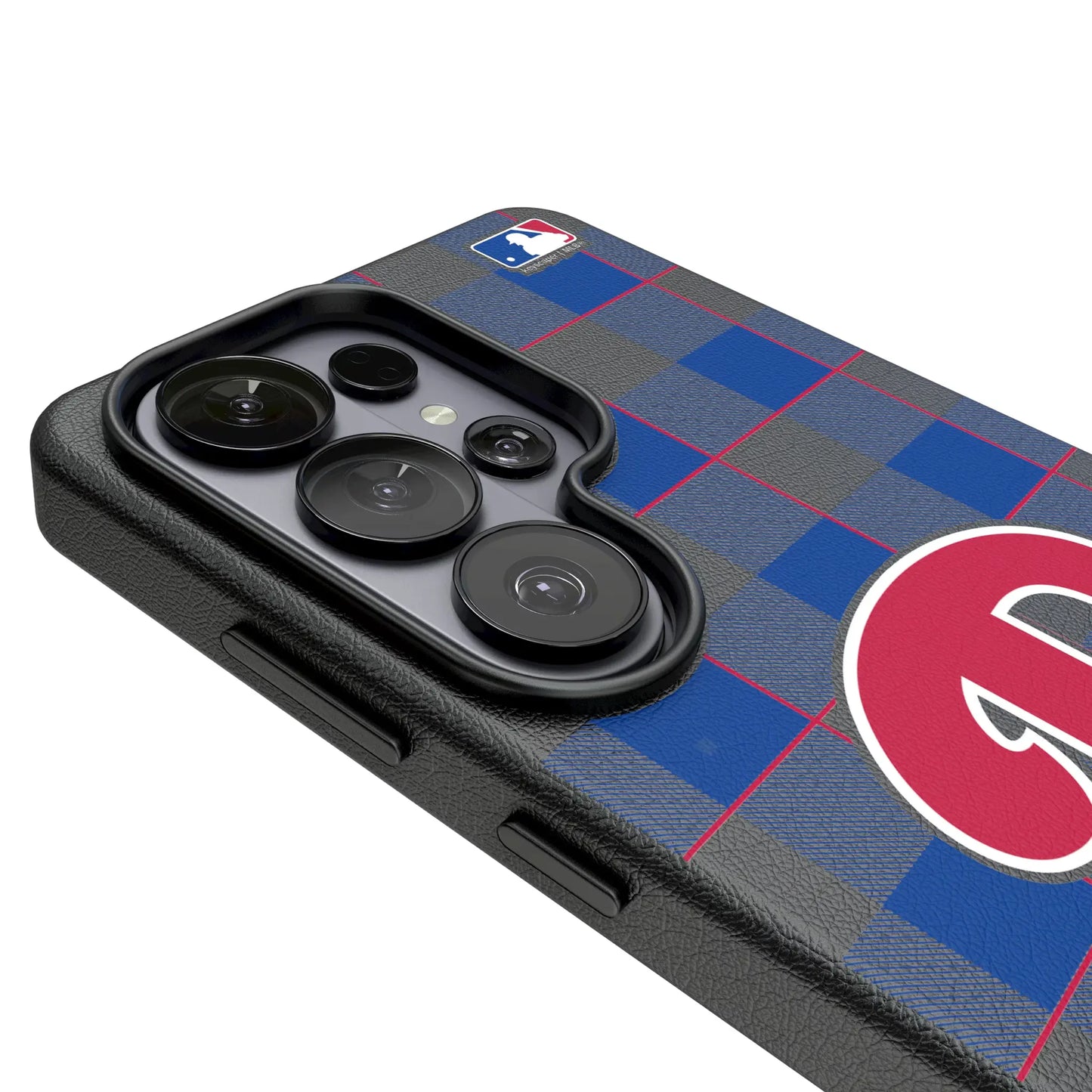 Philadelphia Phillies Plaid MagSafe Compatible Phone Case for Samsung Galaxy