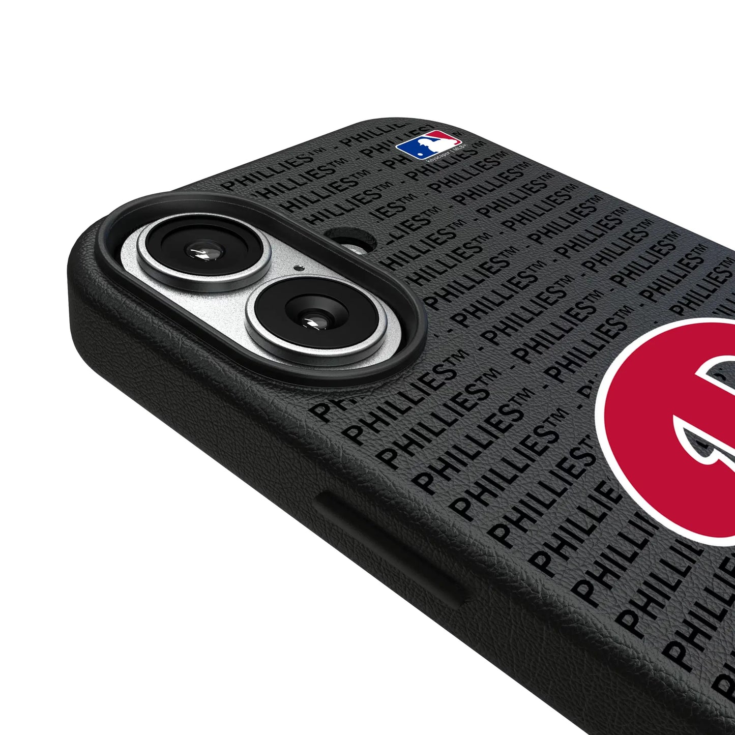 Philadelphia Phillies Text Backdrop MagSafe Compatible Phone Case for Apple iPhone