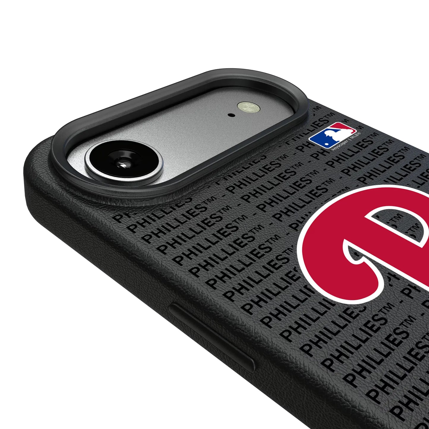 Philadelphia Phillies Text Backdrop MagSafe Compatible Phone Case for Apple iPhone