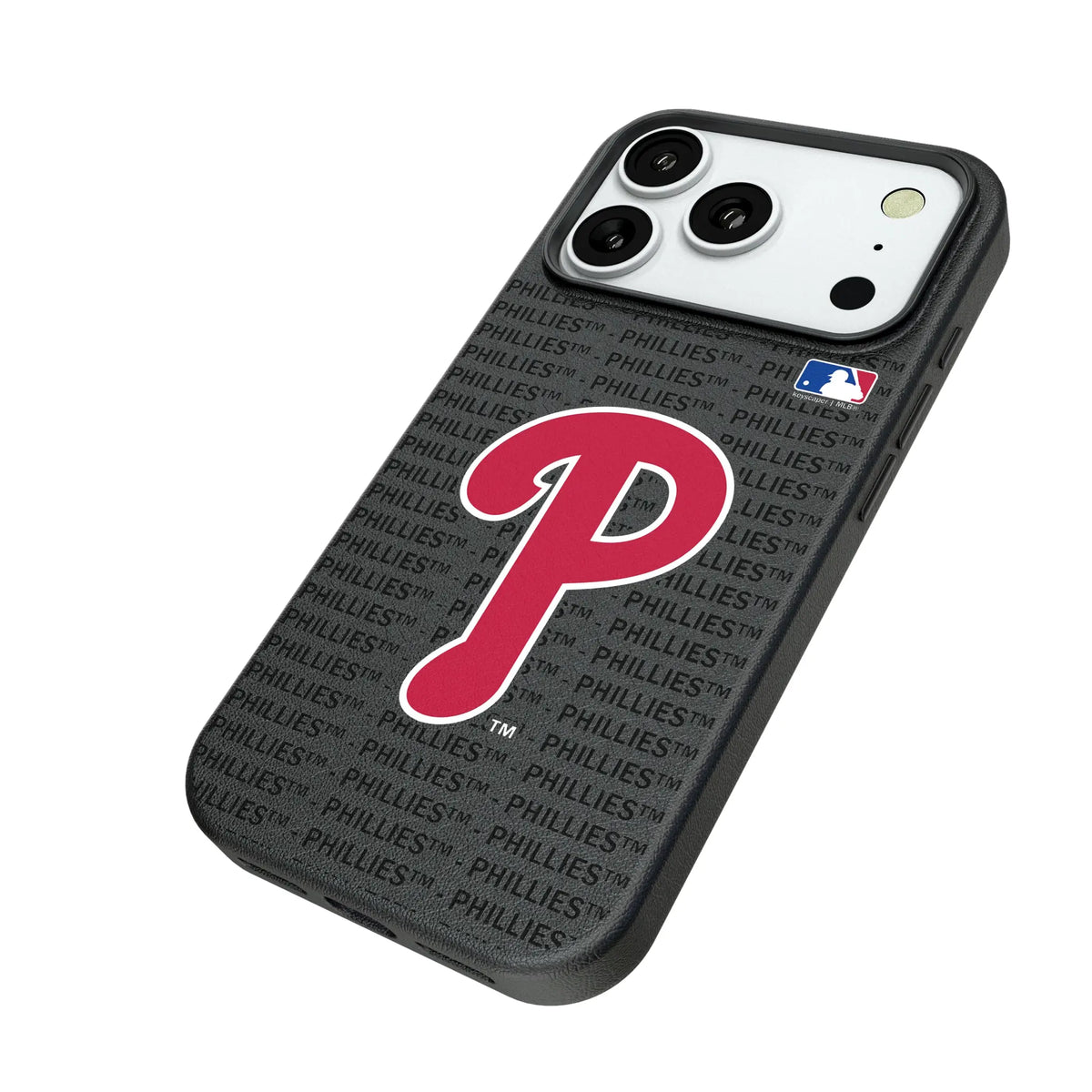 Philadelphia Phillies Text Backdrop MagSafe Compatible Phone Case for Apple iPhone