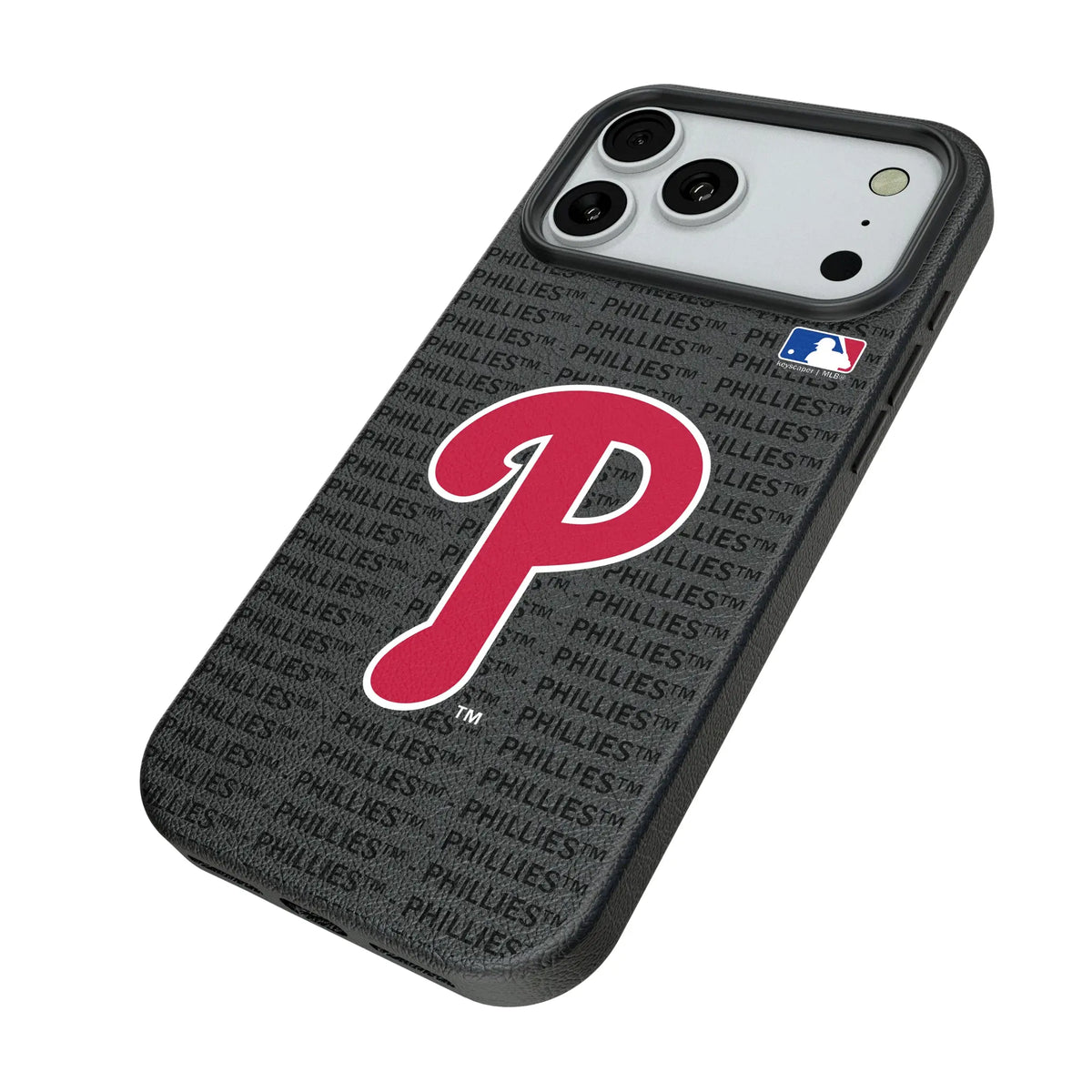 Philadelphia Phillies Text Backdrop MagSafe Compatible Phone Case for Apple iPhone