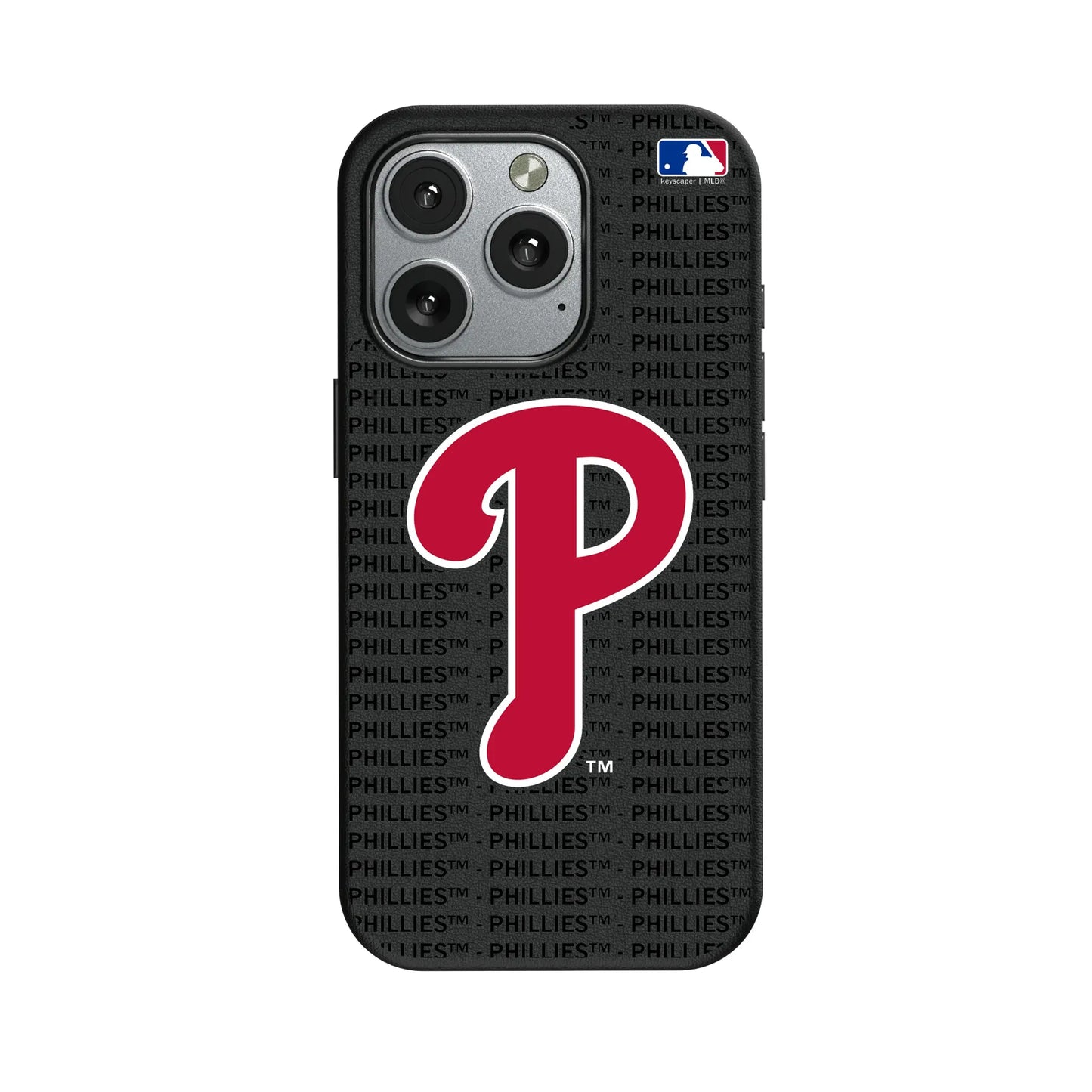 Philadelphia Phillies Text Backdrop MagSafe Compatible Phone Case for Apple iPhone