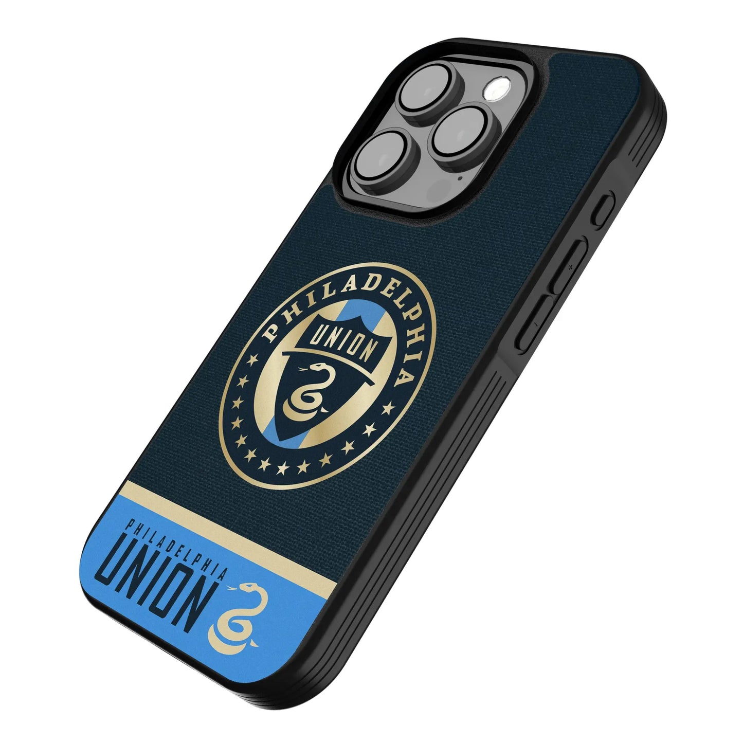 Philadelphia Union Endzone Solid Bump Phone Case for Apple iPhone