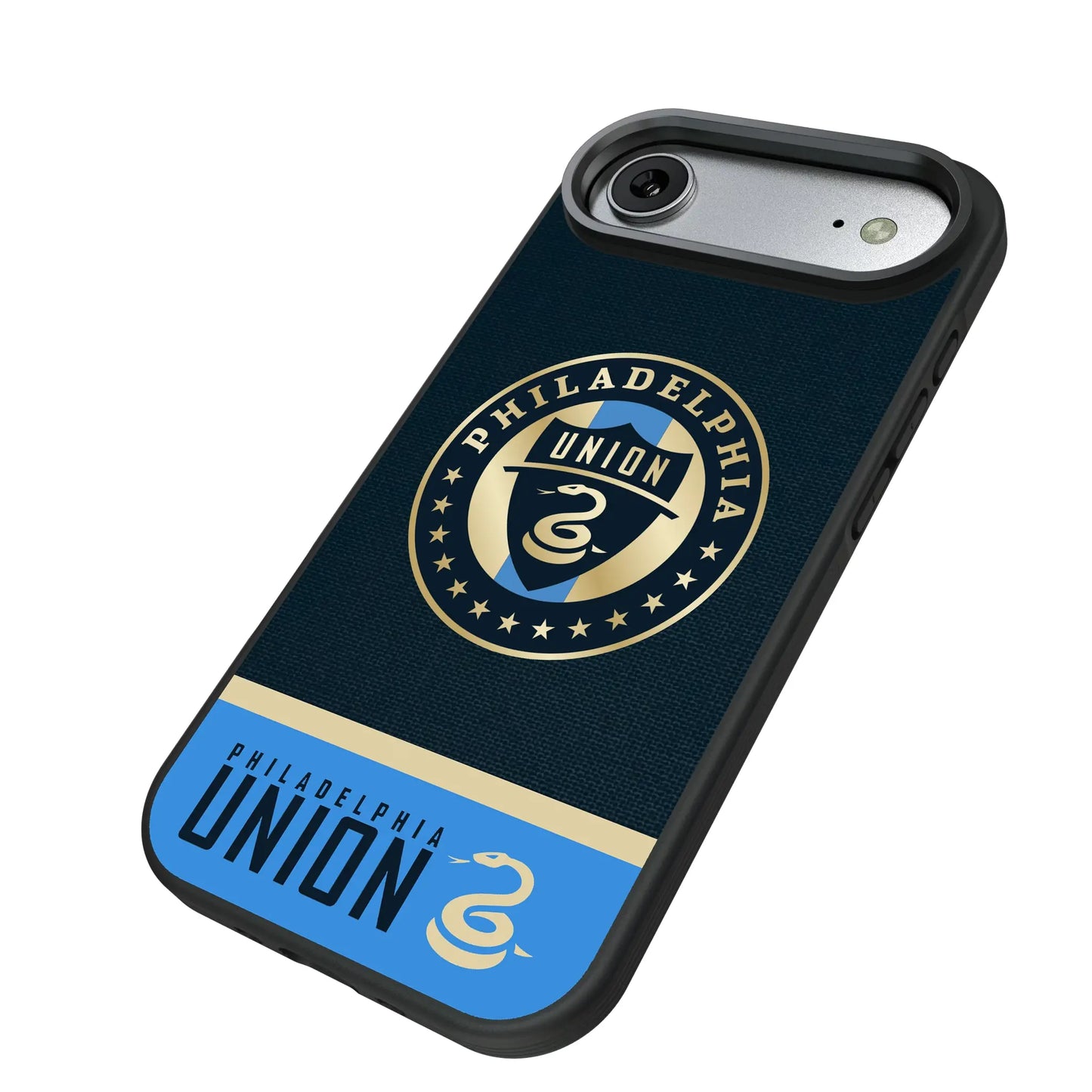 Philadelphia Union Endzone Solid Bump Phone Case for Apple iPhone