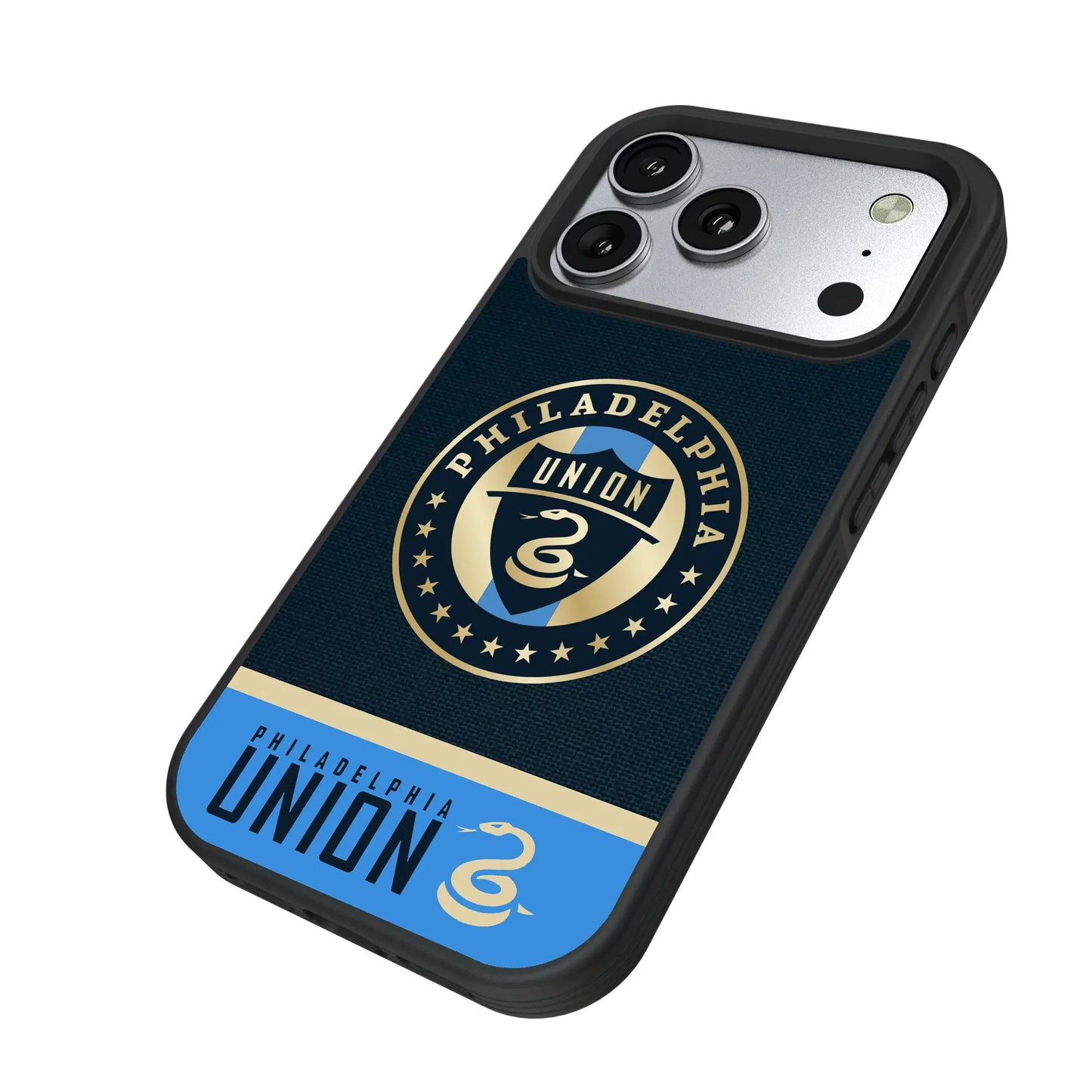 Philadelphia Union Endzone Solid Bump Phone Case for Apple iPhone