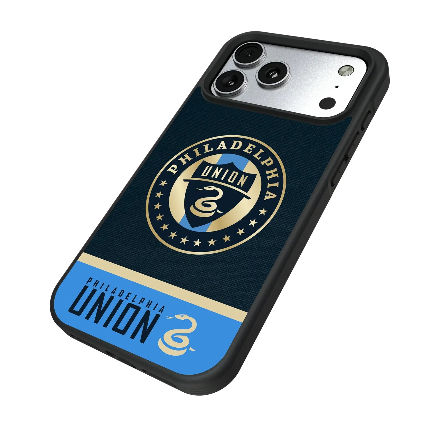Philadelphia Union Endzone Solid Bump Phone Case for Apple iPhone