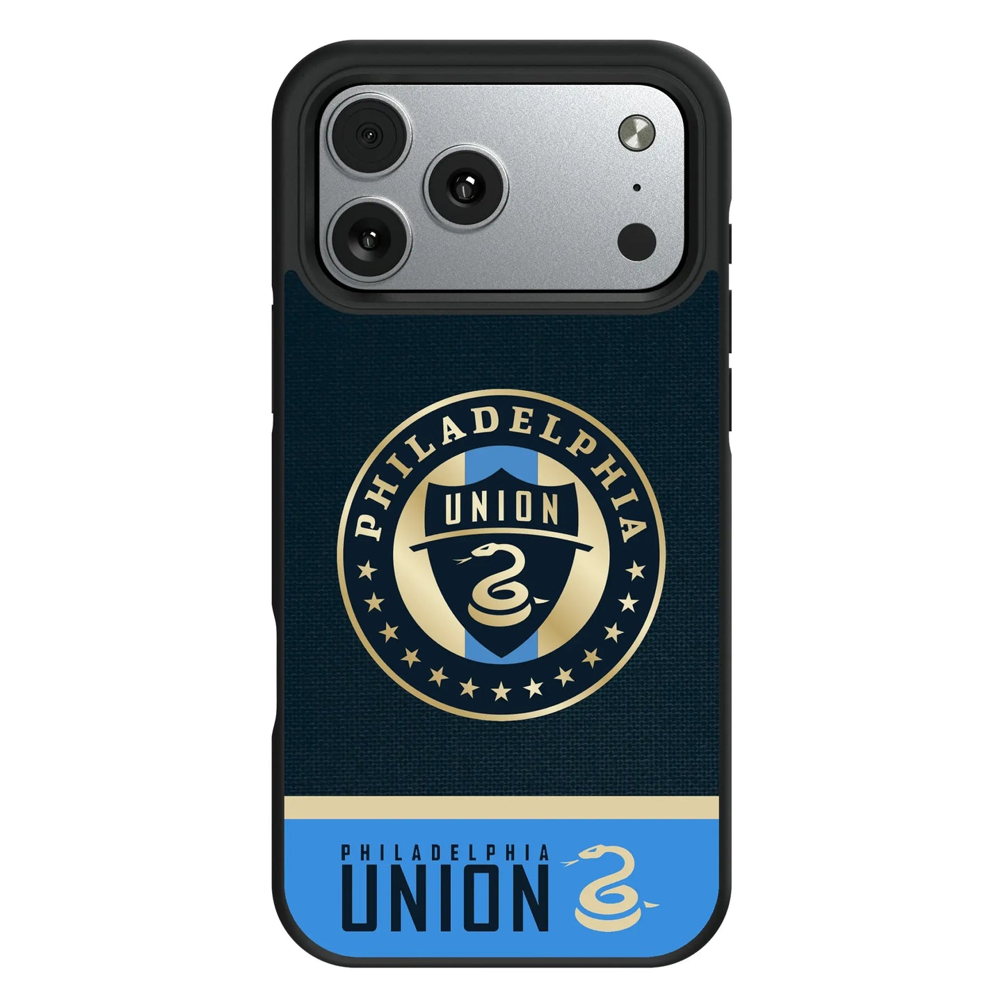 Philadelphia Union Endzone Solid Bump Phone Case for Apple iPhone