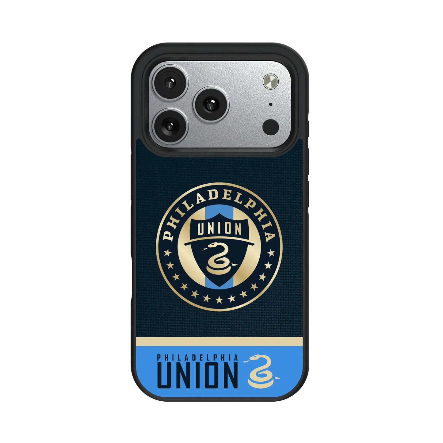 Philadelphia Union Endzone Solid Bump Phone Case for Apple iPhone
