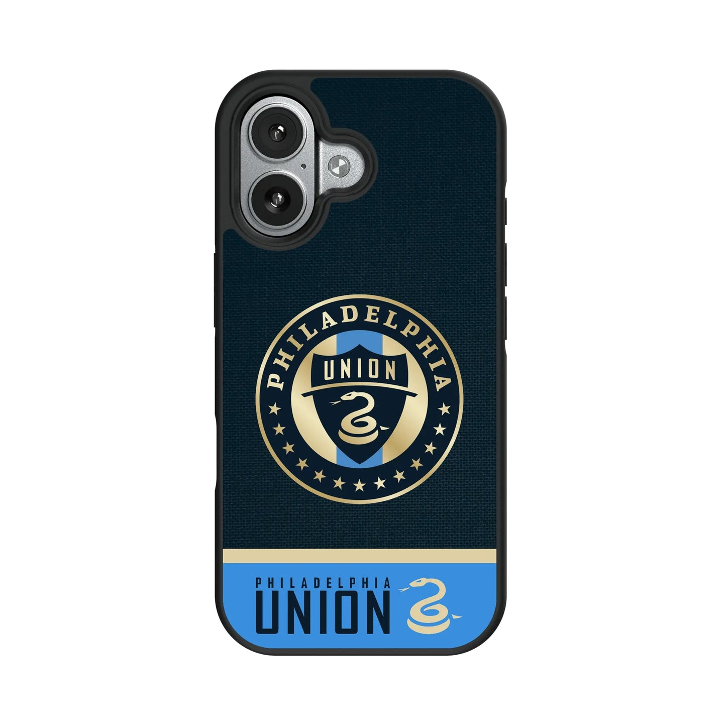 Philadelphia Union Endzone Solid Bump Phone Case for Apple iPhone