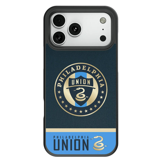 Philadelphia Union Endzone Solid Bump Phone Case for Apple iPhone