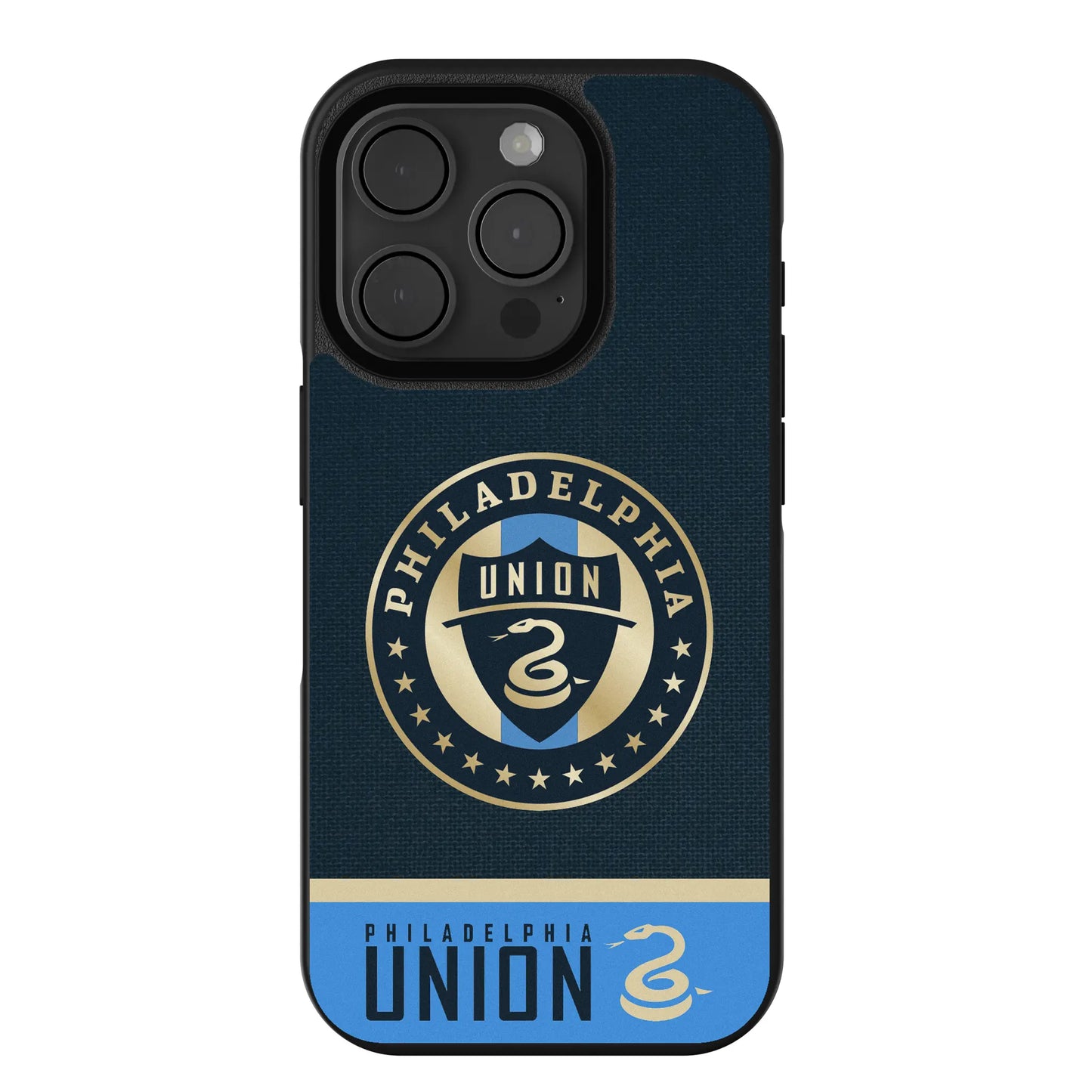 Philadelphia Union Endzone Solid Bump Phone Case for Apple iPhone