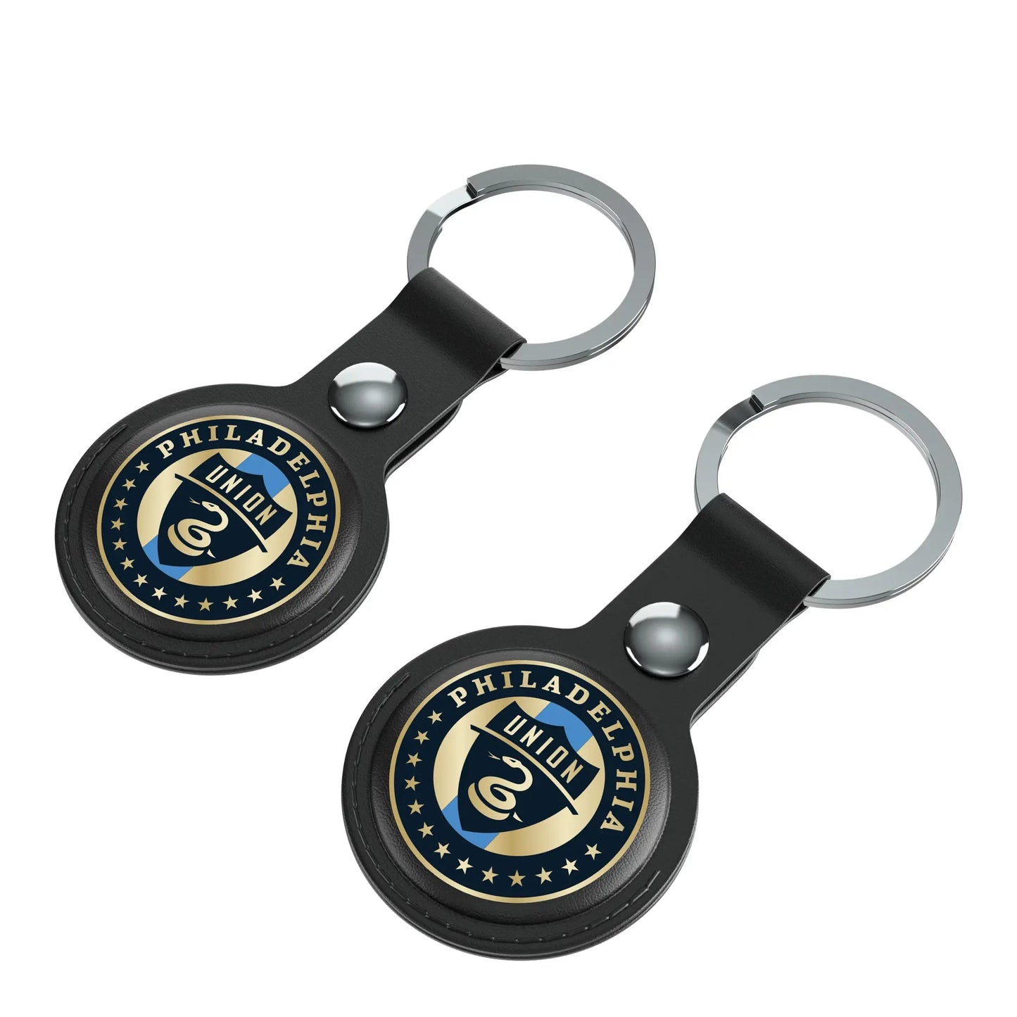 Philadelphia Union Insignia Black Airtag Holder 2-Pack