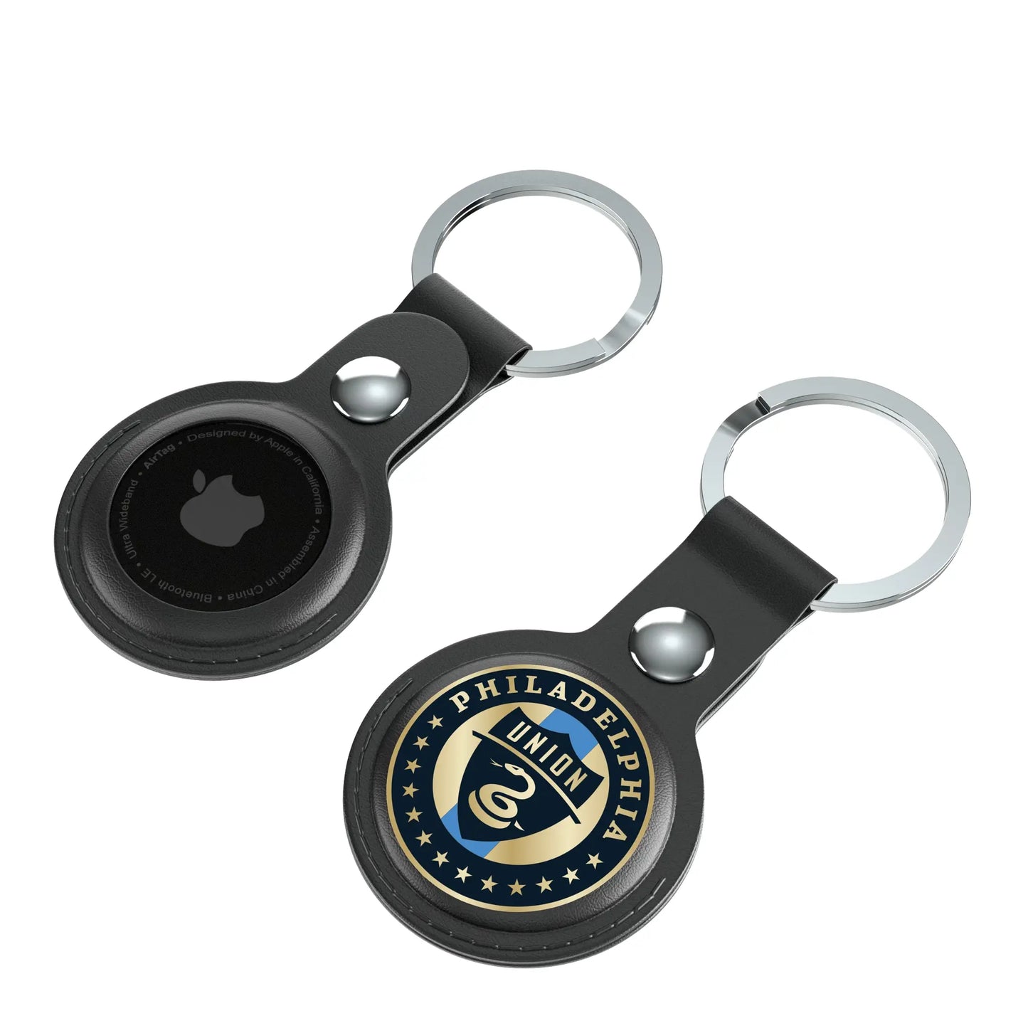 Philadelphia Union Insignia Black Airtag Holder 2-Pack