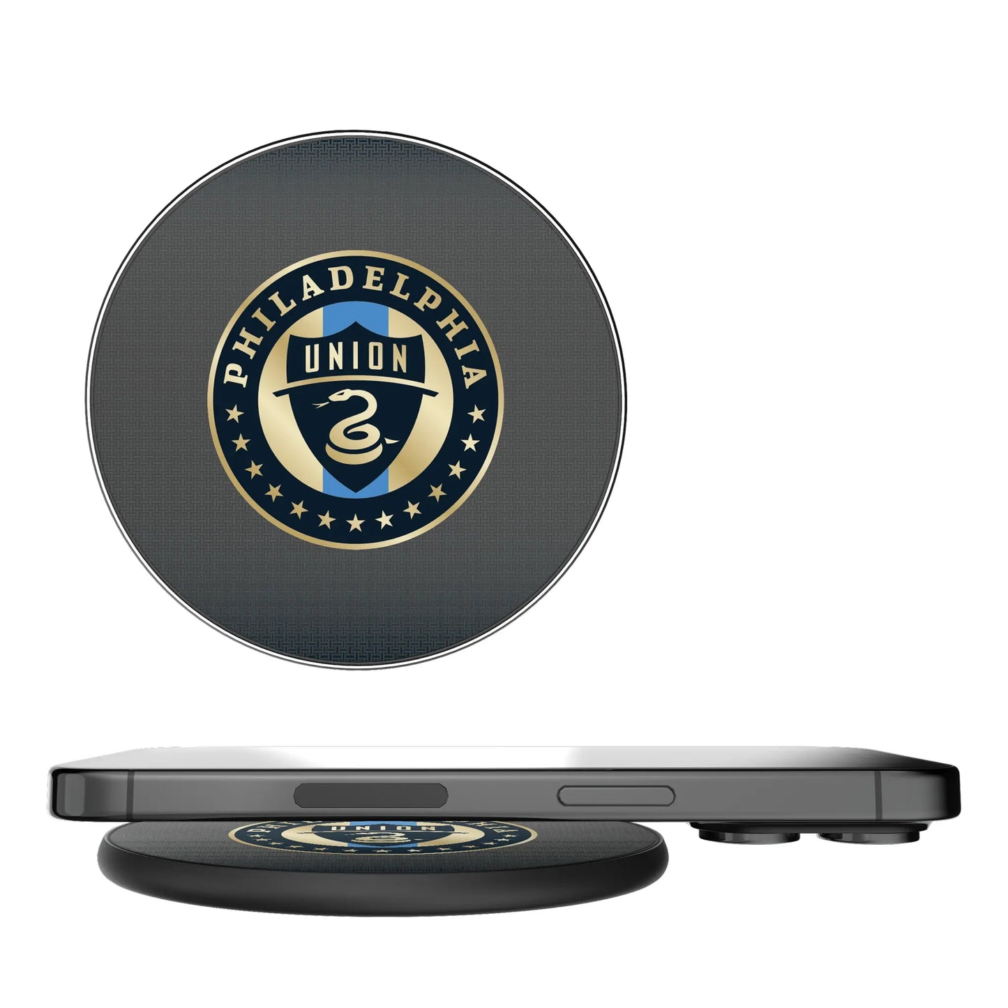Philadelphia Union Linen 15-Watt Wireless Charger