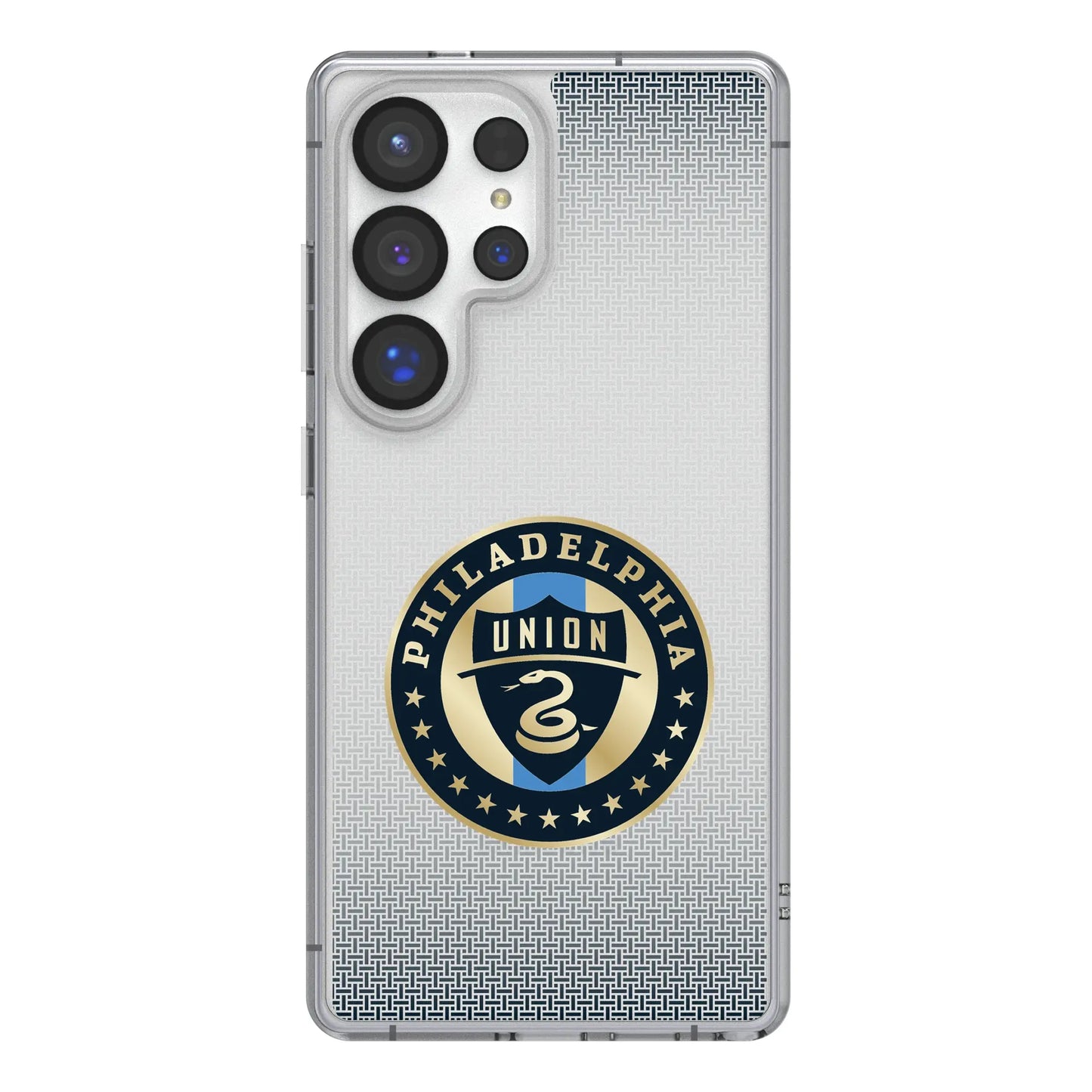 Philadelphia Union Linen Clear Phone Case for Samsung Galaxy