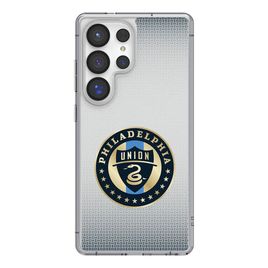 Philadelphia Union Linen Clear Phone Case for Samsung Galaxy