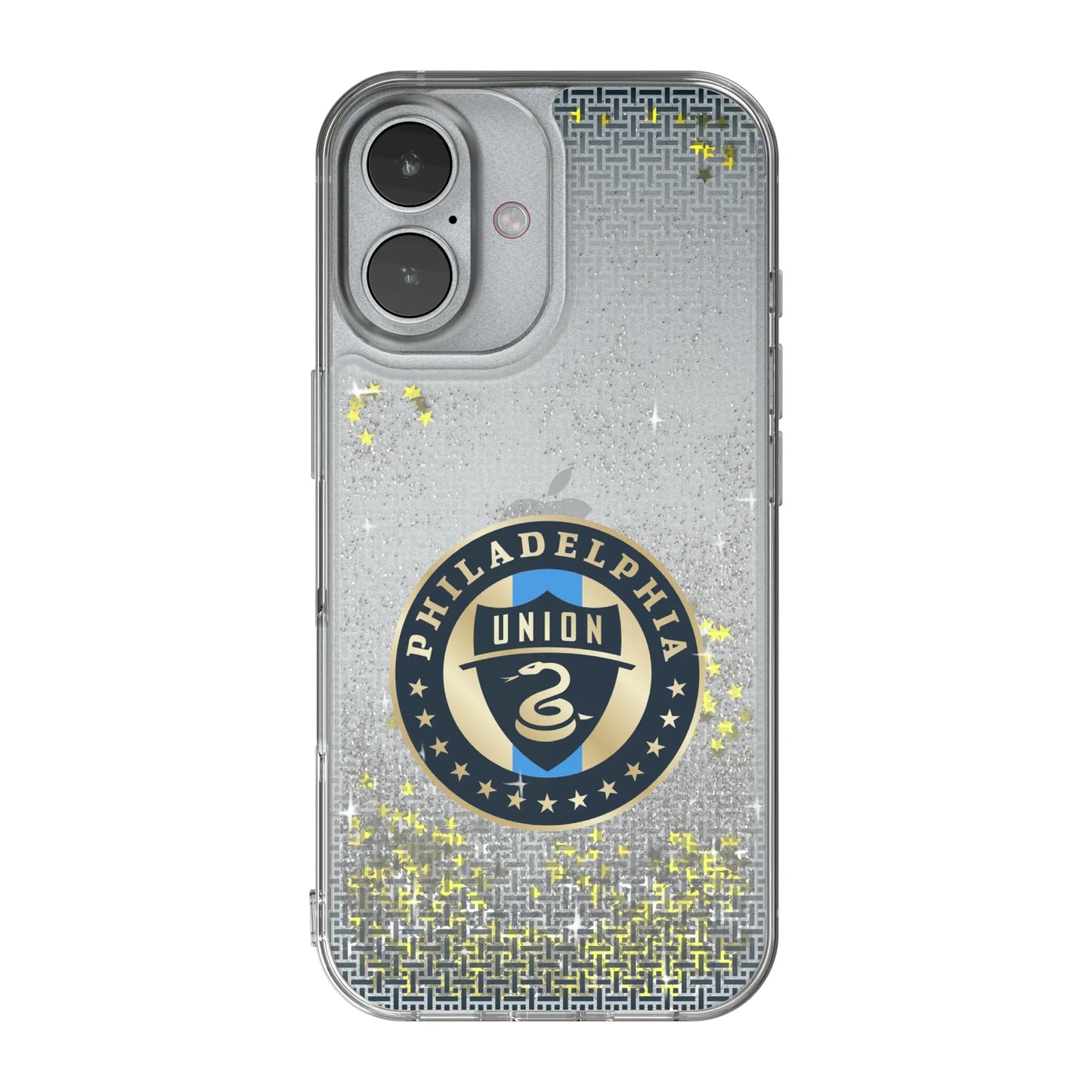 Philadelphia Union Linen Glitter Phone Case for Apple iPhone
