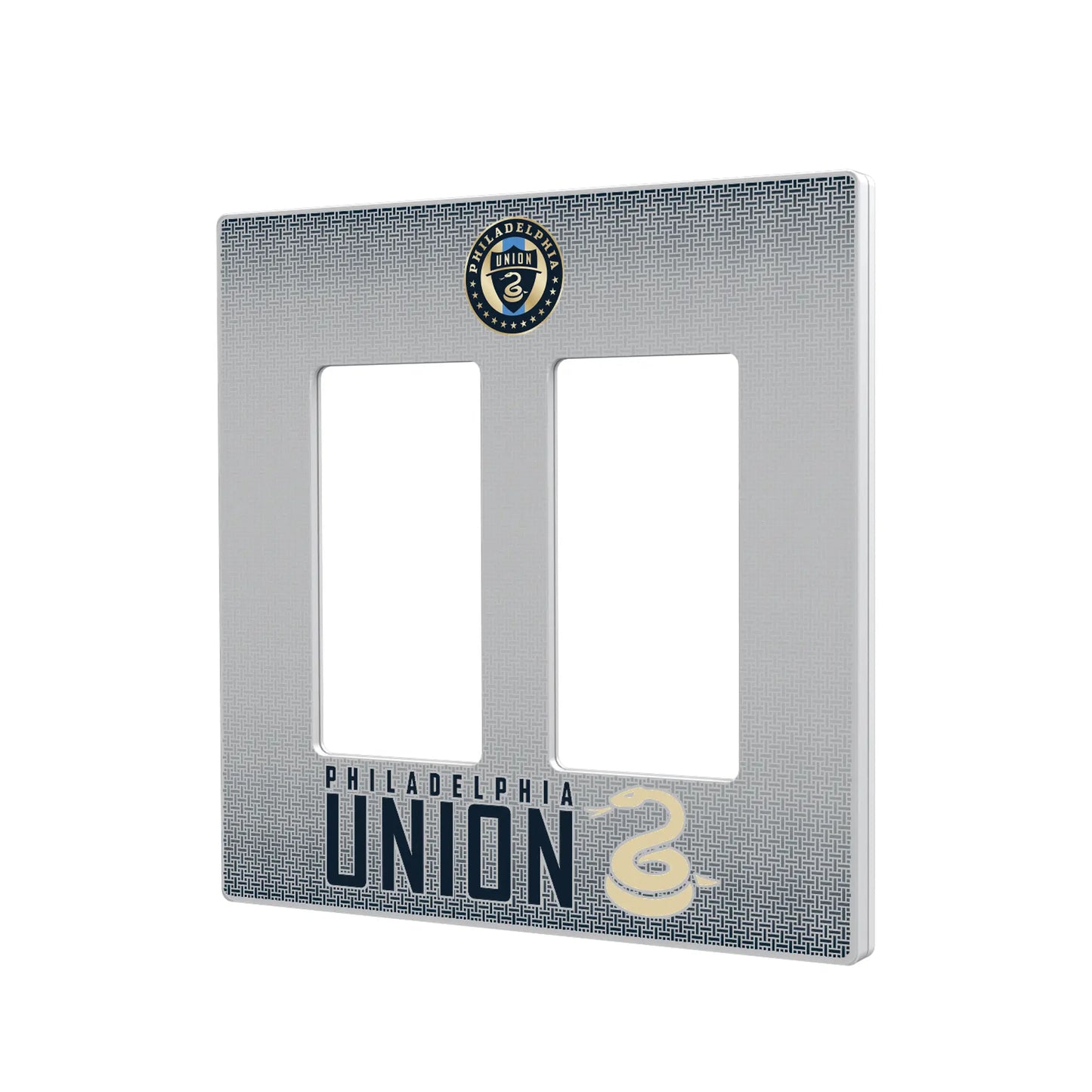 Philadelphia Union Linen Hidden-Screw Light Switch Plate