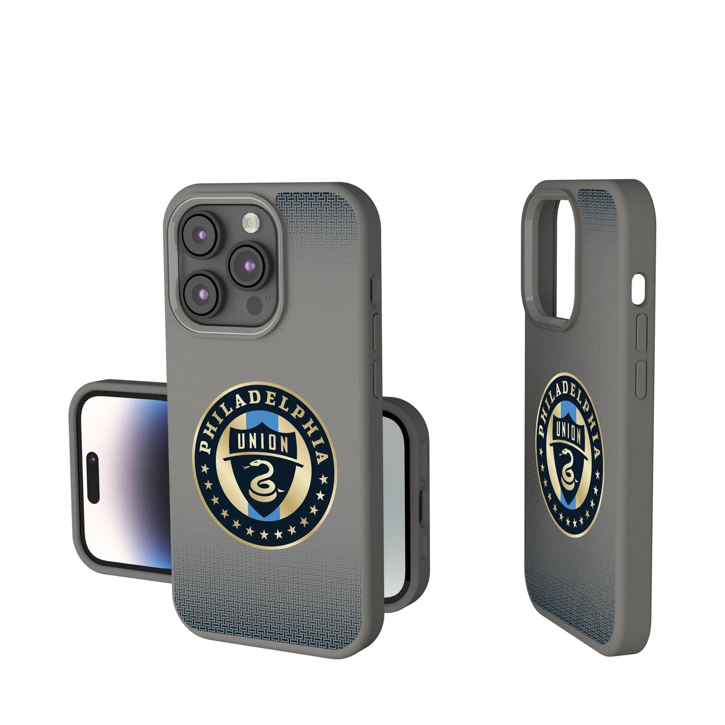 Philadelphia Union Linen Soft Touch Phone Case for Apple iPhone