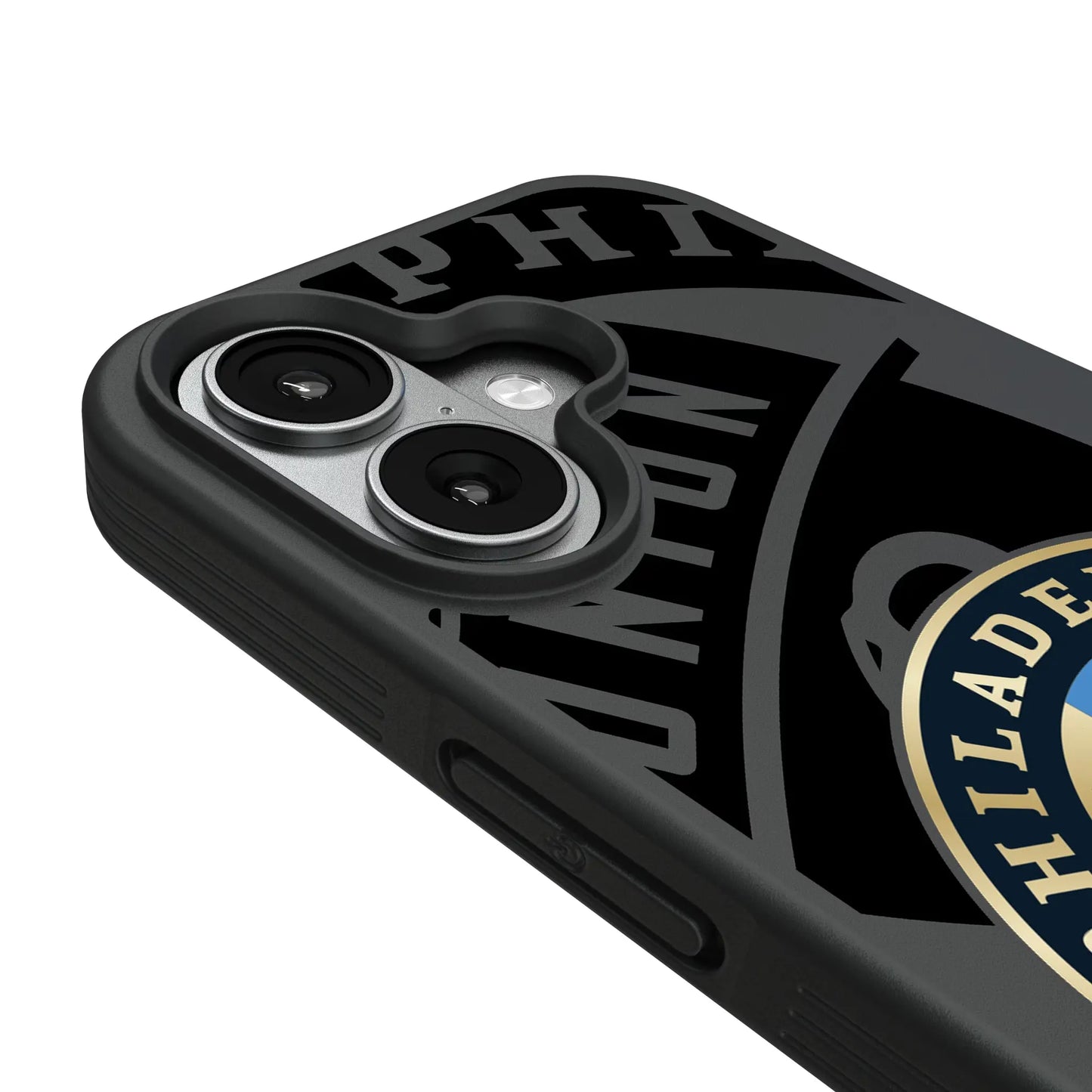 Philadelphia Union Monocolor Tilt Bump Phone Case for Apple iPhone