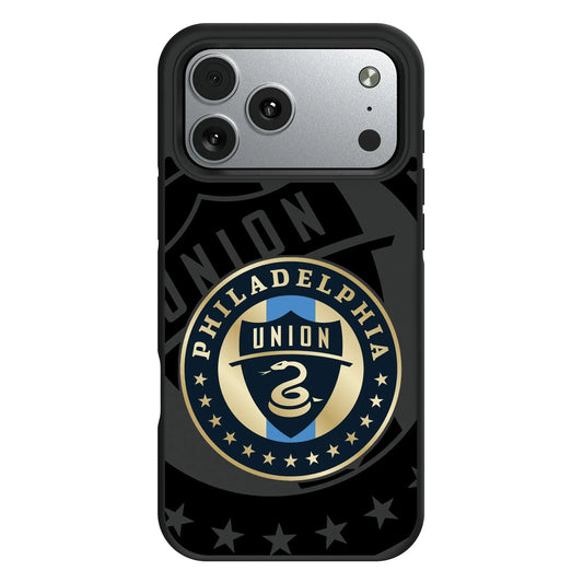 Philadelphia Union Monocolor Tilt Bump Phone Case for Apple iPhone