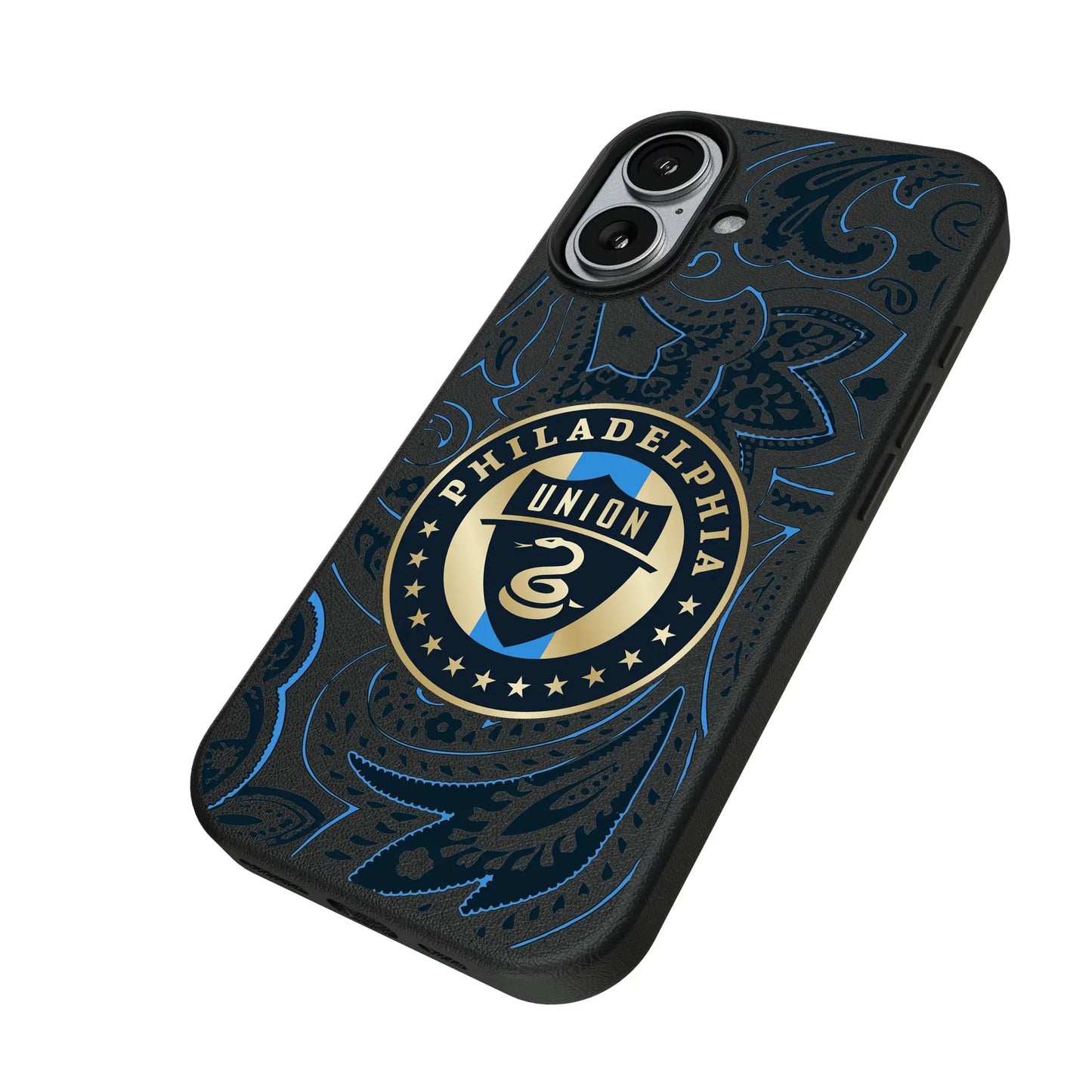 Philadelphia Union Paisley MagSafe Compatible Phone Case for Apple iPhone