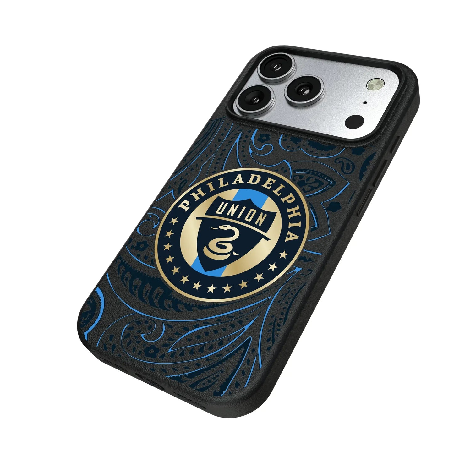 Philadelphia Union Paisley MagSafe Compatible Phone Case for Apple iPhone