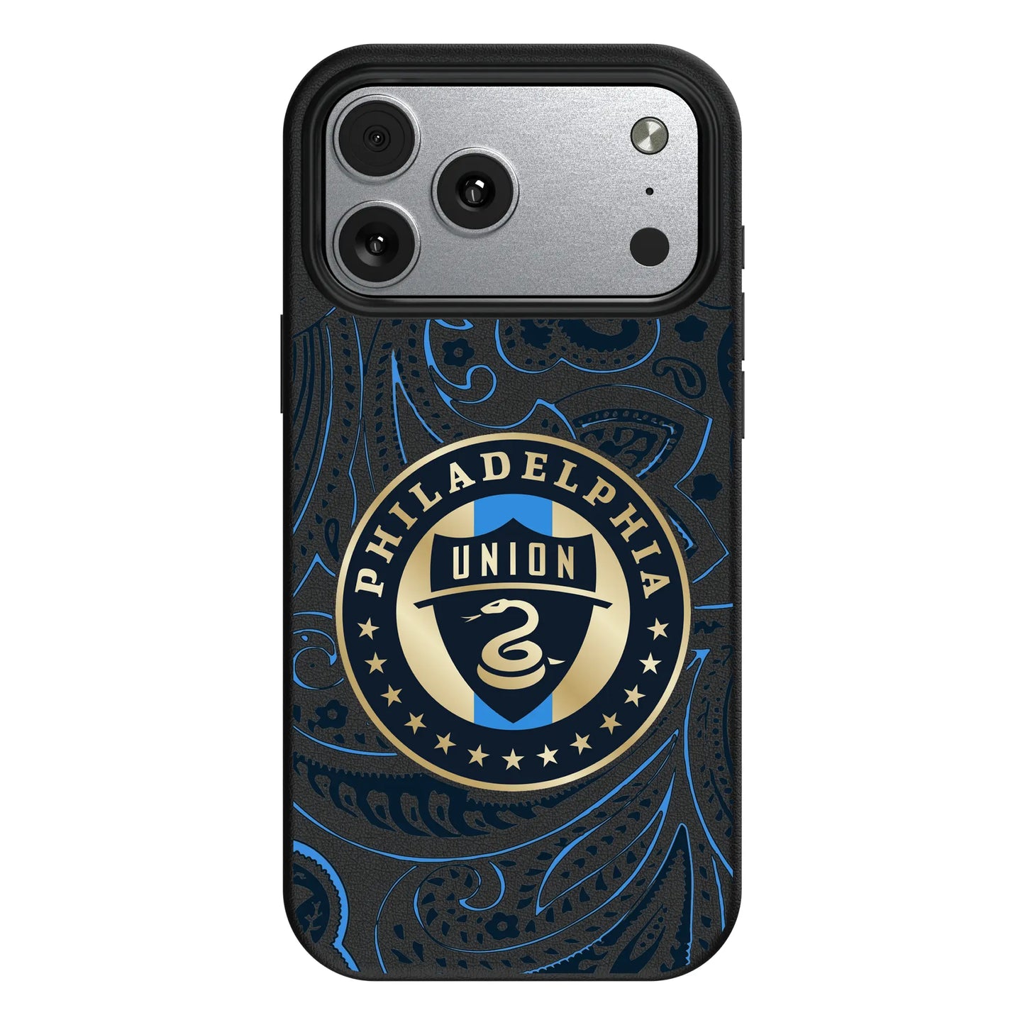 Philadelphia Union Paisley MagSafe Compatible Phone Case for Apple iPhone