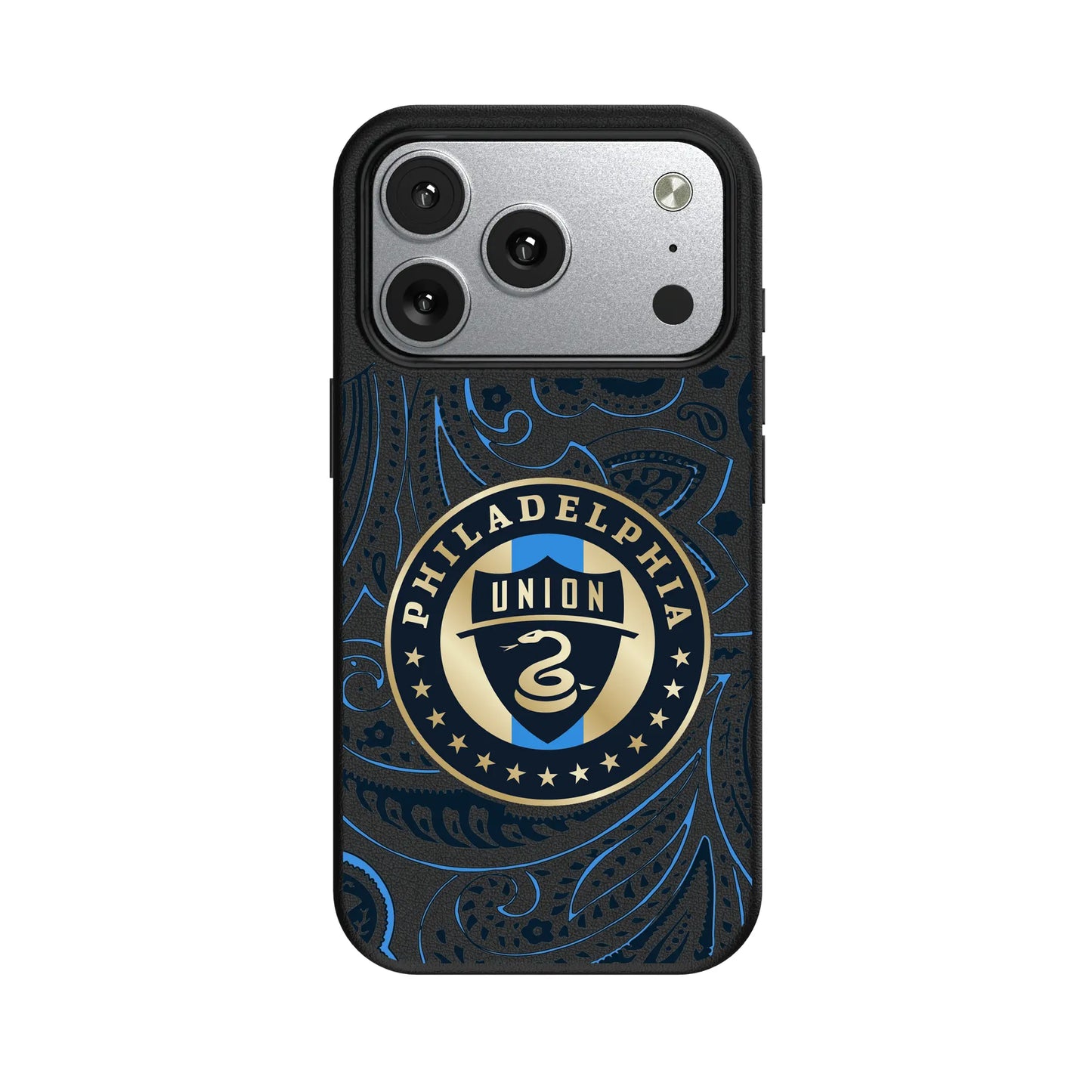 Philadelphia Union Paisley MagSafe Compatible Phone Case for Apple iPhone