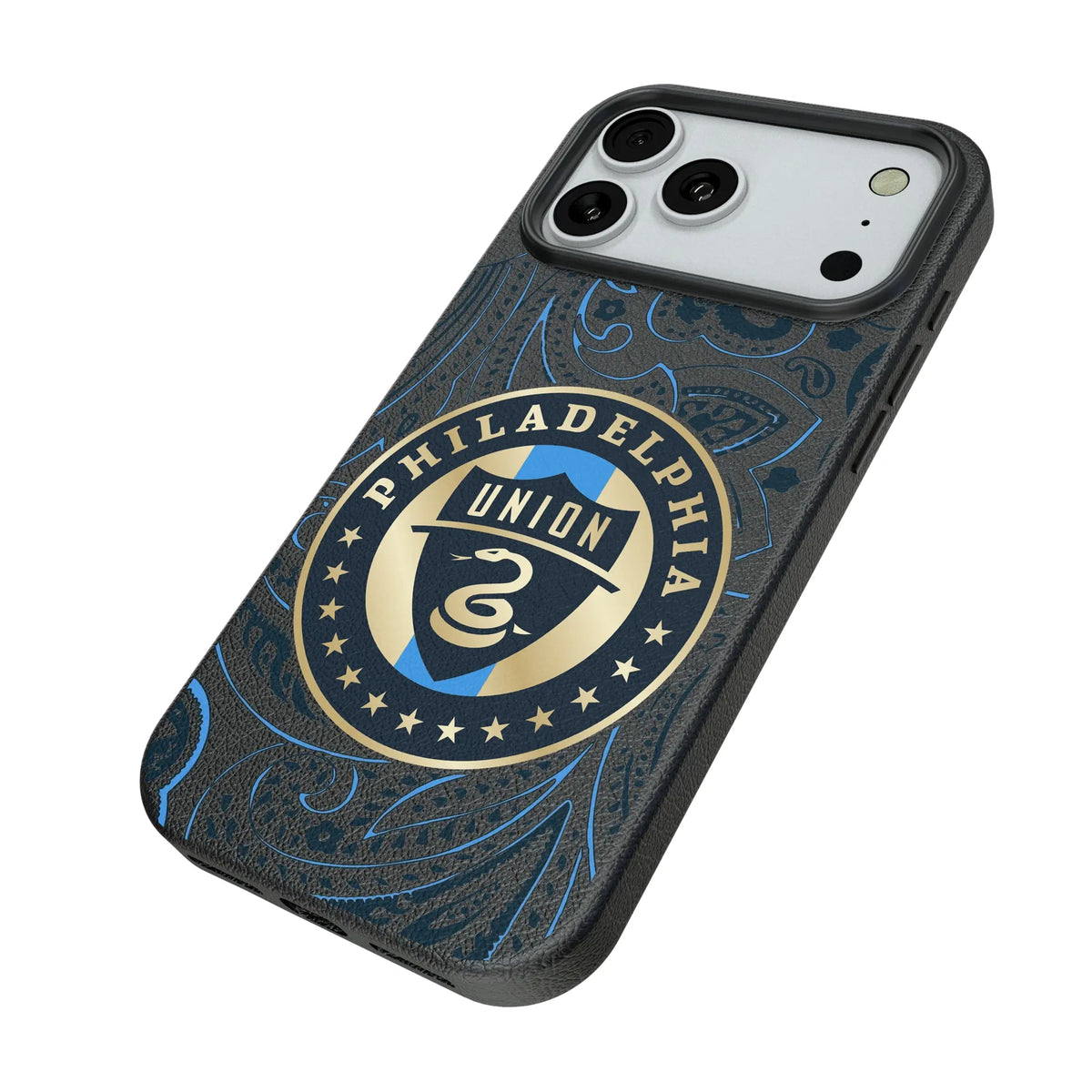 Philadelphia Union Paisley MagSafe Compatible Phone Case for Apple iPhone