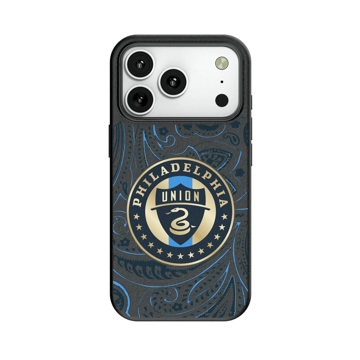 Philadelphia Union Paisley MagSafe Compatible Phone Case for Apple iPhone