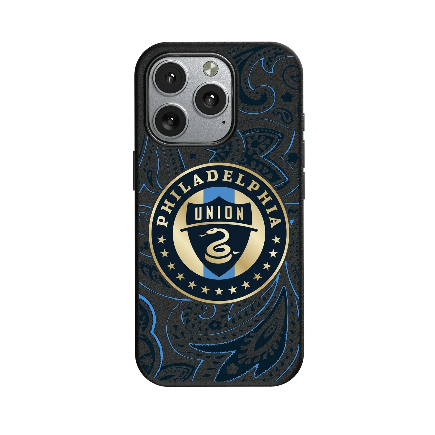 Philadelphia Union Paisley MagSafe Compatible Phone Case for Apple iPhone