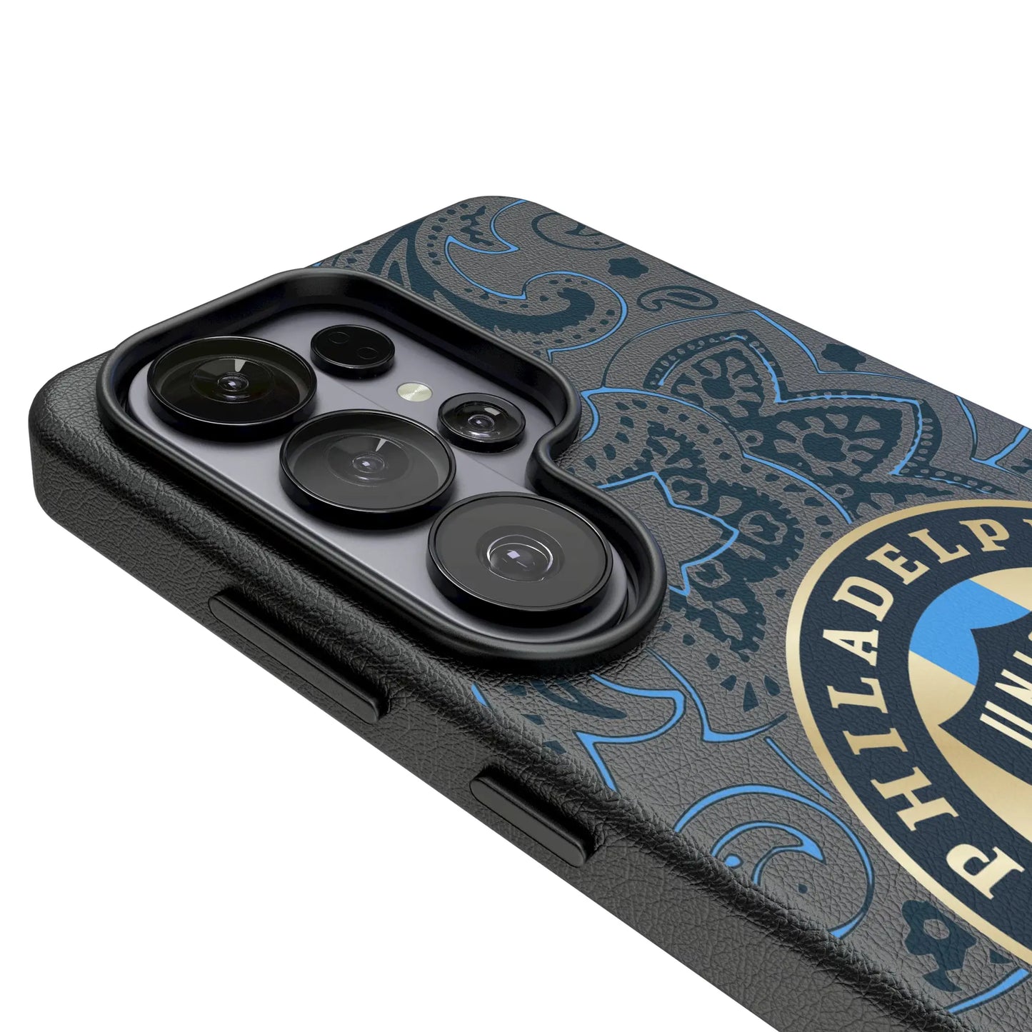 Philadelphia Union Paisley MagSafe Compatible Phone Case for Samsung Galaxy