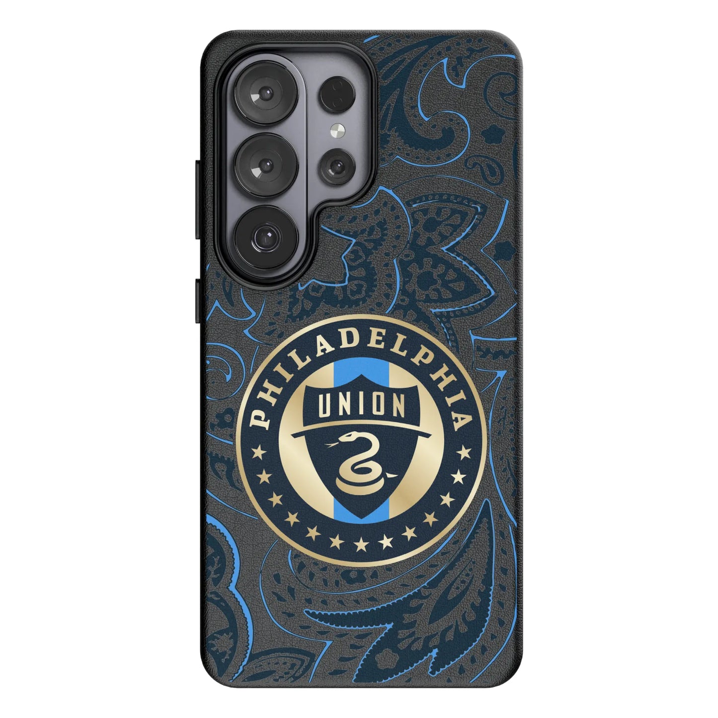 Philadelphia Union Paisley MagSafe Compatible Phone Case for Samsung Galaxy