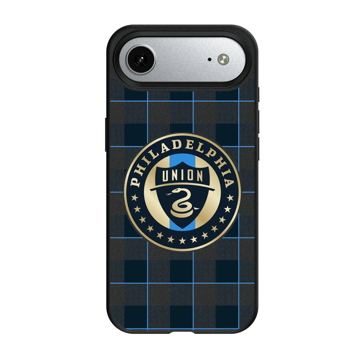 Philadelphia Union Plaid MagSafe Compatible Phone Case for Apple iPhone