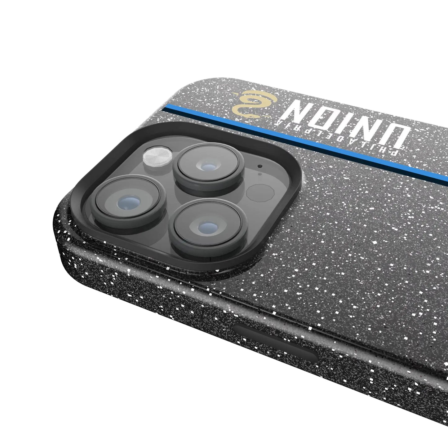 Philadelphia Union Sidebar Black Bling Phone Case for Apple iPhone