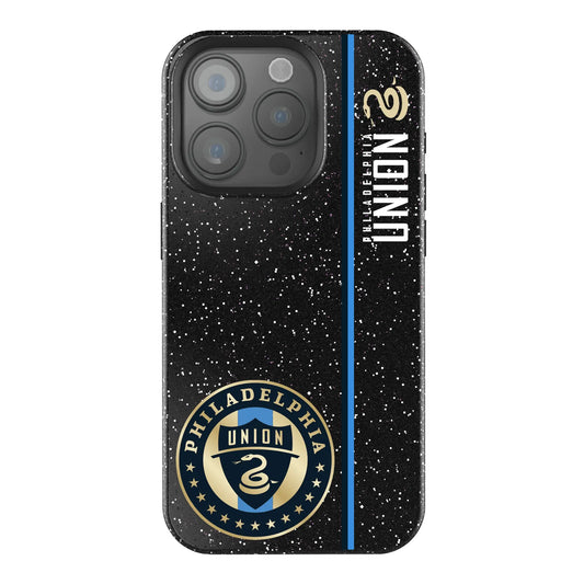 Philadelphia Union Sidebar Black Bling Phone Case for Apple iPhone