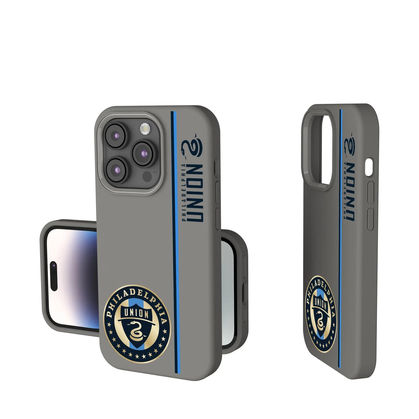 Philadelphia Union Sidebar Soft Touch Phone Case for Apple iPhone