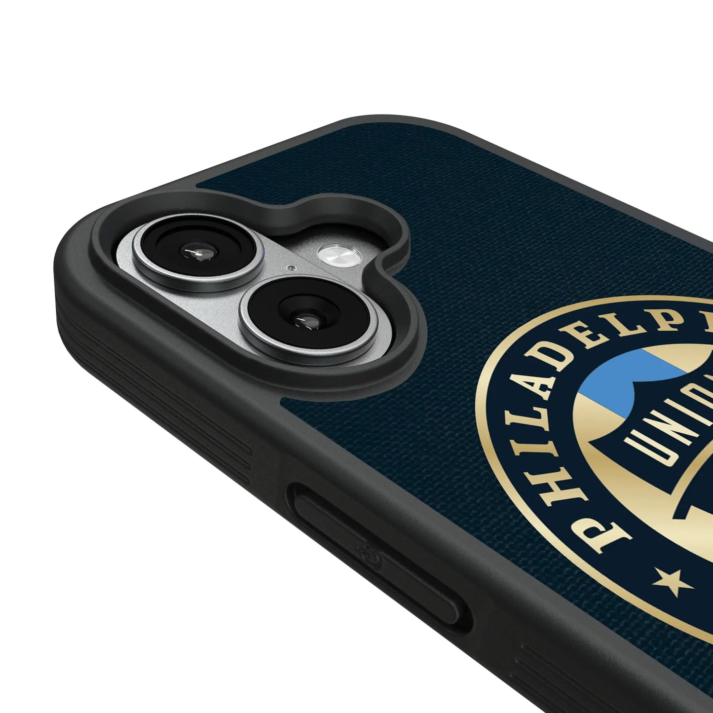 Philadelphia Union Stripe Bump Phone Case for Apple iPhone